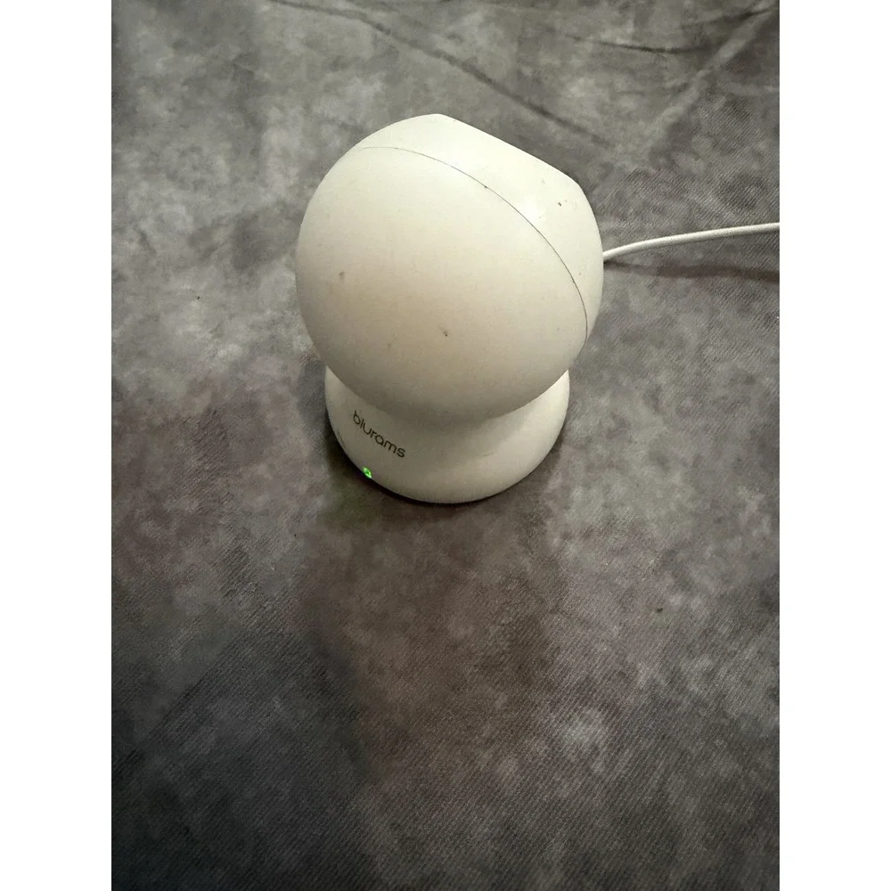 Blurams Dome Lite 1080p Indoor Wired Wi‑Fi IP Camera, Alexa/Google, White